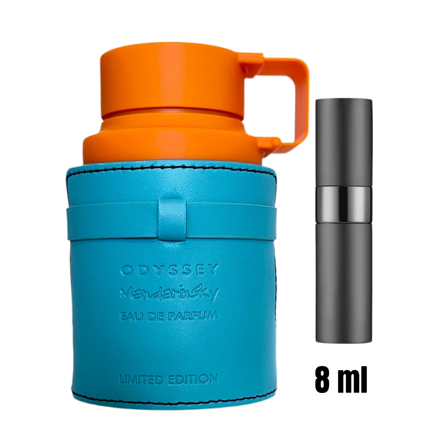 Échantillon 8 ml de Sky Mandarine – Armaf / Notes fraîches de mandarine et bois doux / Parfait pour tester ou offrir.