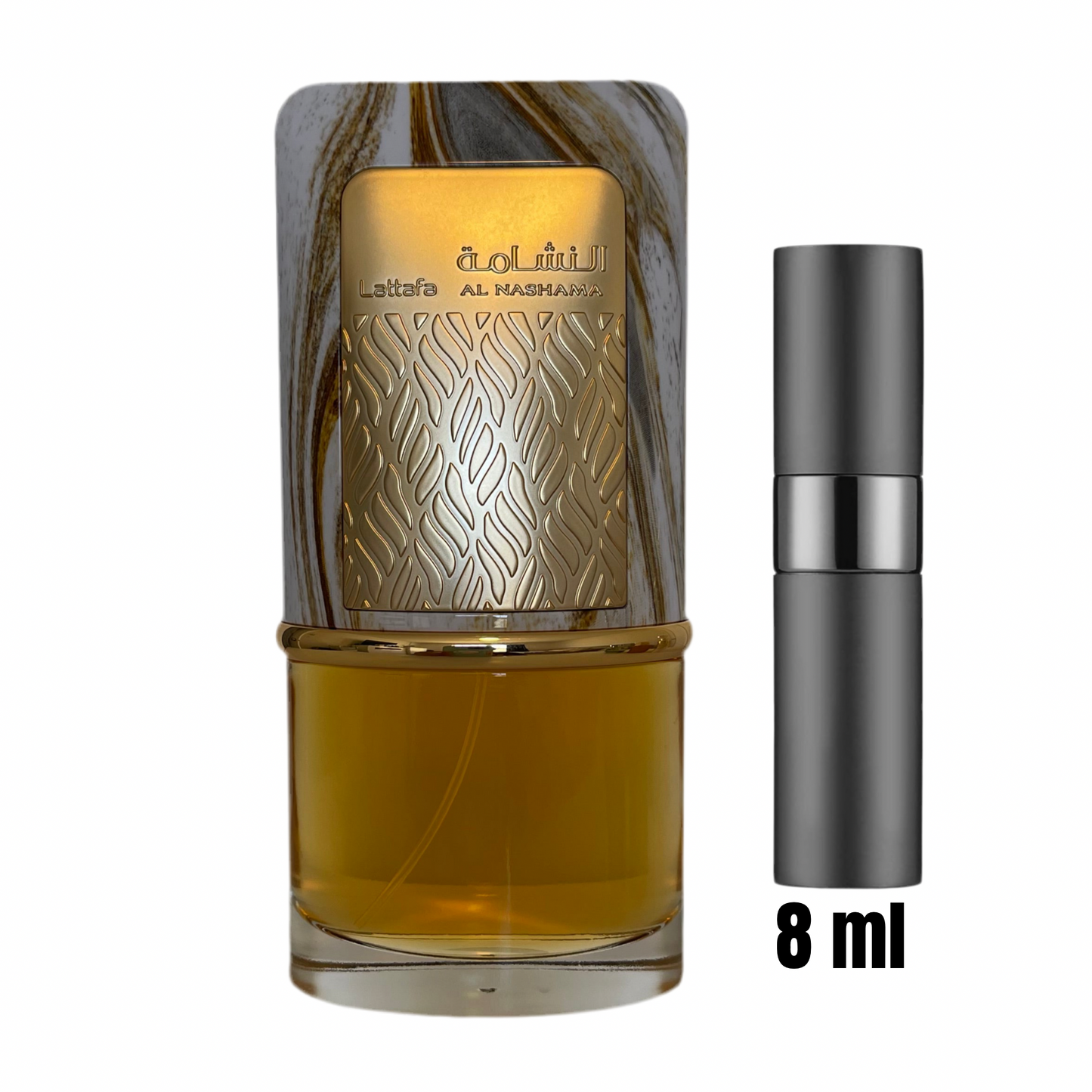 Échantillon 8 ml d’Al Nashama – Lattafa / Senteur orientale puissante et raffinée.