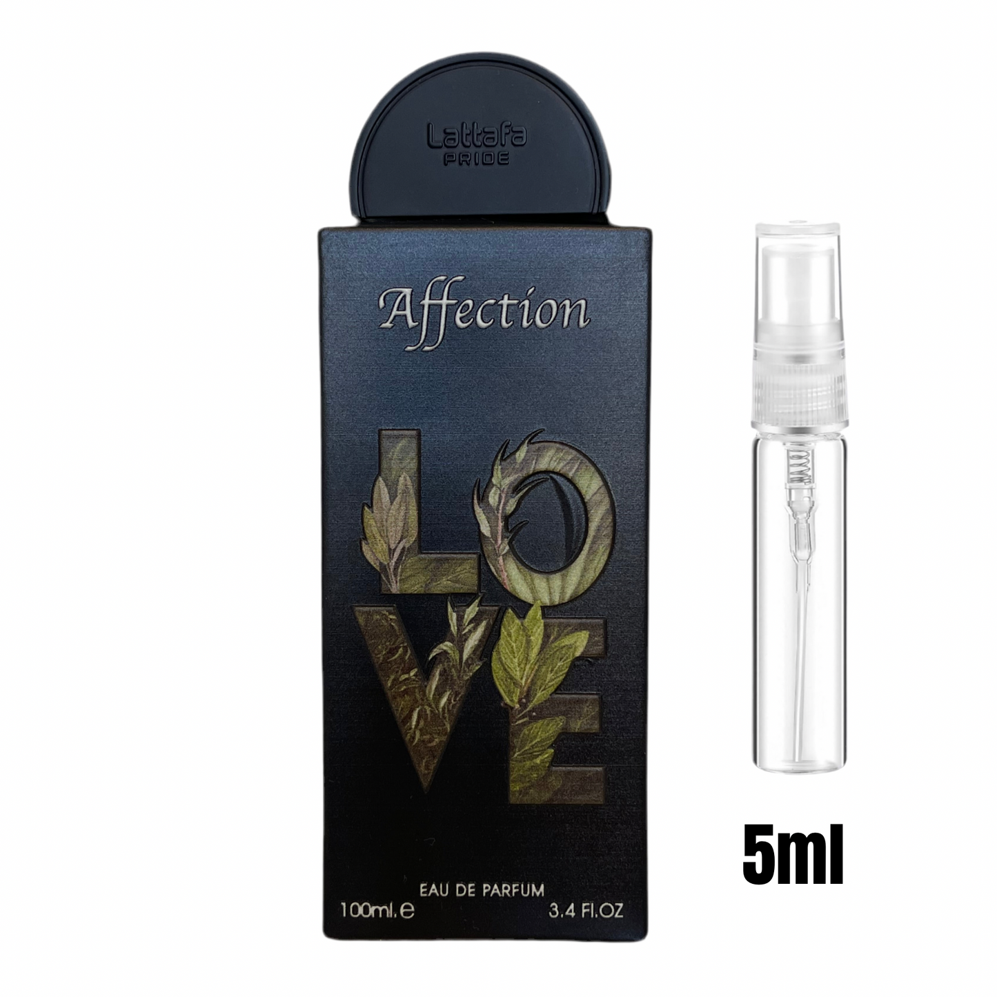 Échantillon 5 ml d’Affection Love – Lattafa / Format idéal pour découvrir ou offrir.