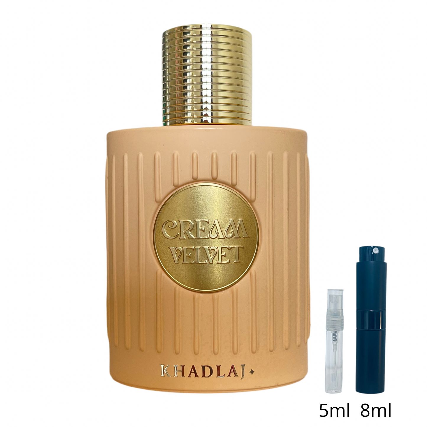 Cream Velvet – Khadlaj / Échantillon 5 ml ou 8 ml / Flacon en verre avec spray / Parfum format voyage