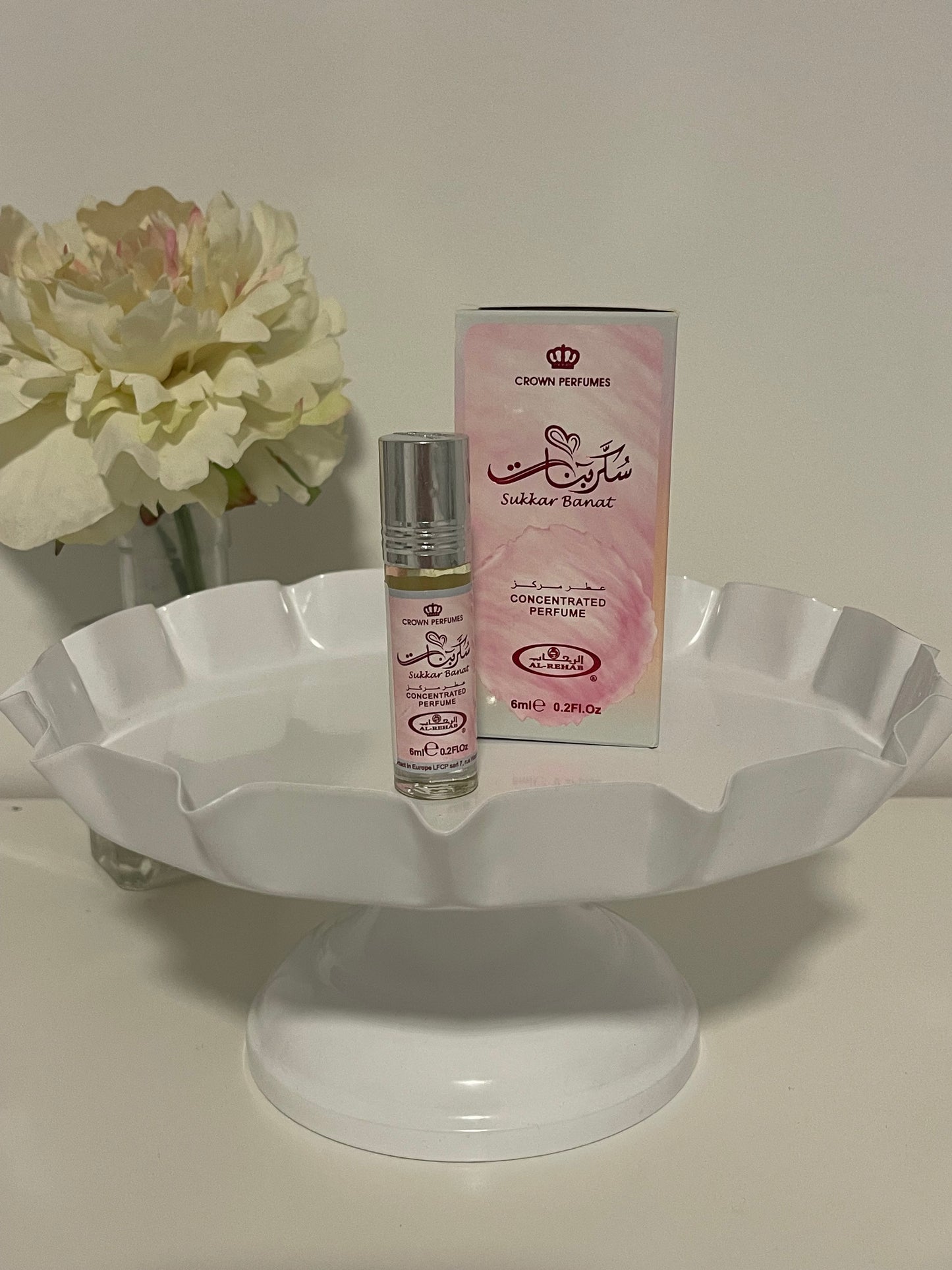 Sukkar Banat – Al-Rehab
Huile de Parfum Concentrée (6 ml)