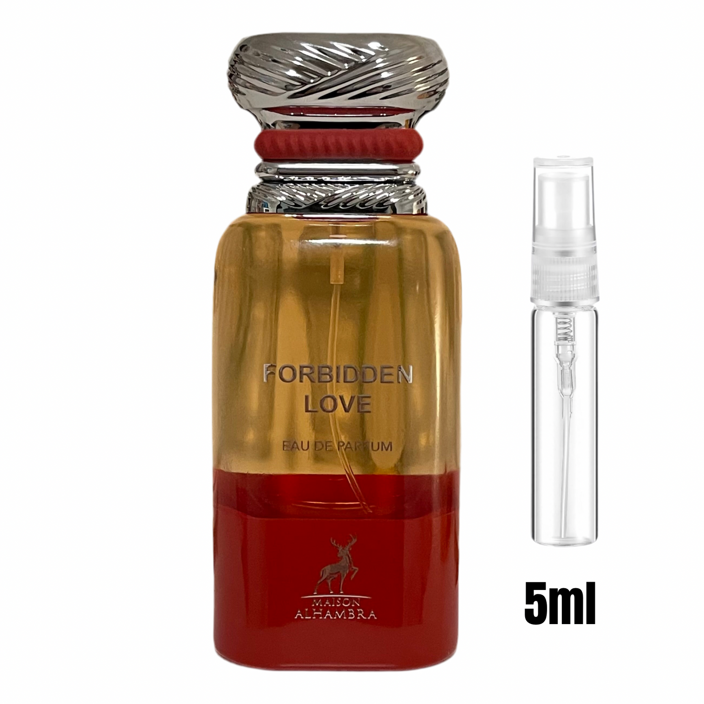 Échantillon 5 ml de Forbidden Love – Maison Alhambra / Parfum féminin intense et séduisant.