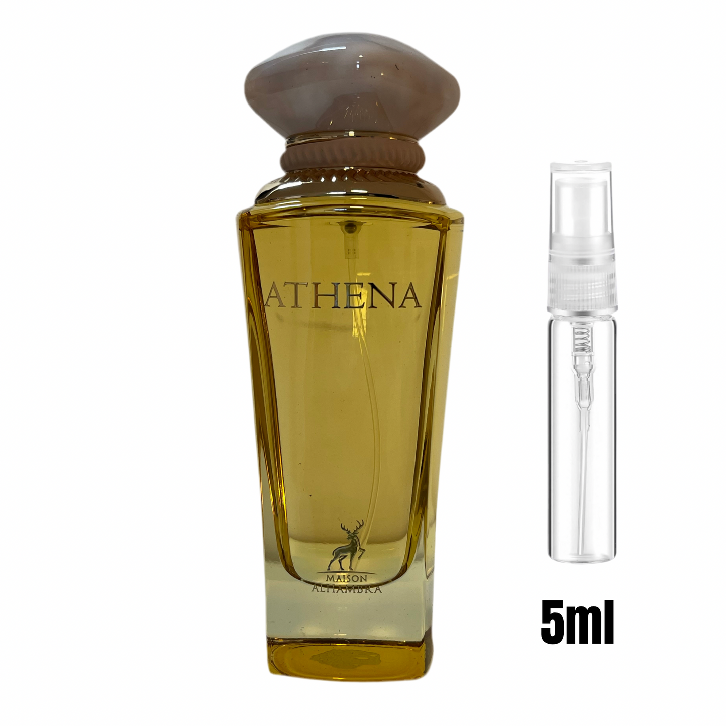 Échantillon 5 ml d’Athena – Maison Alhambra / Parfum floral et boisé à découvrir.