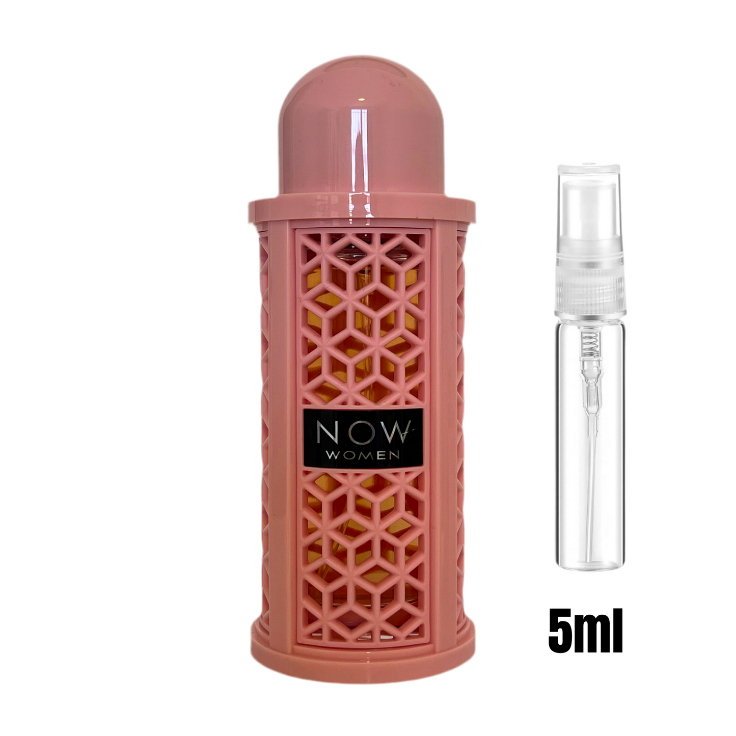 Échantillon 5 ml de Now Women / Parfum idéal à tester ou emporter dans votre sac.