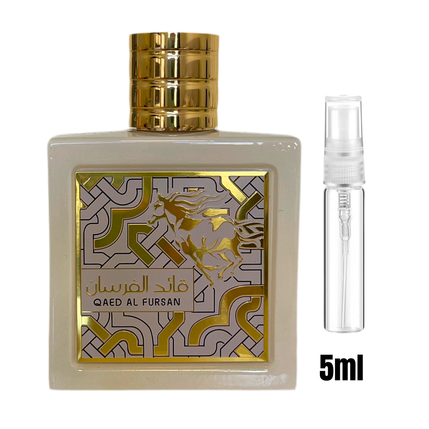 Échantillon 5 ml de Qaed Al Fursan / Puissance orientale à emporter.