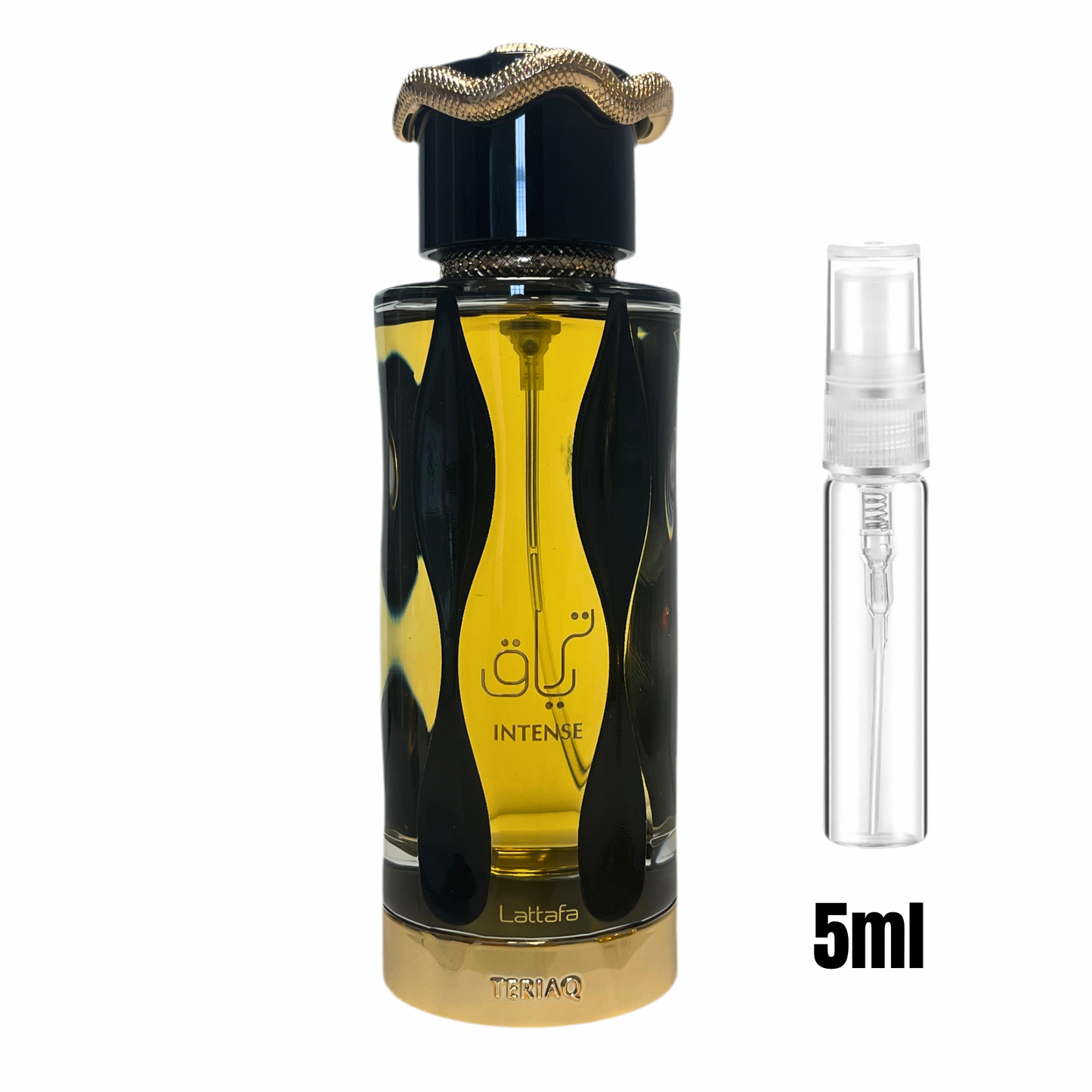 Échantillon 5 ml de Teriaq Intense / Parfait pour découvrir une signature olfactive intense.