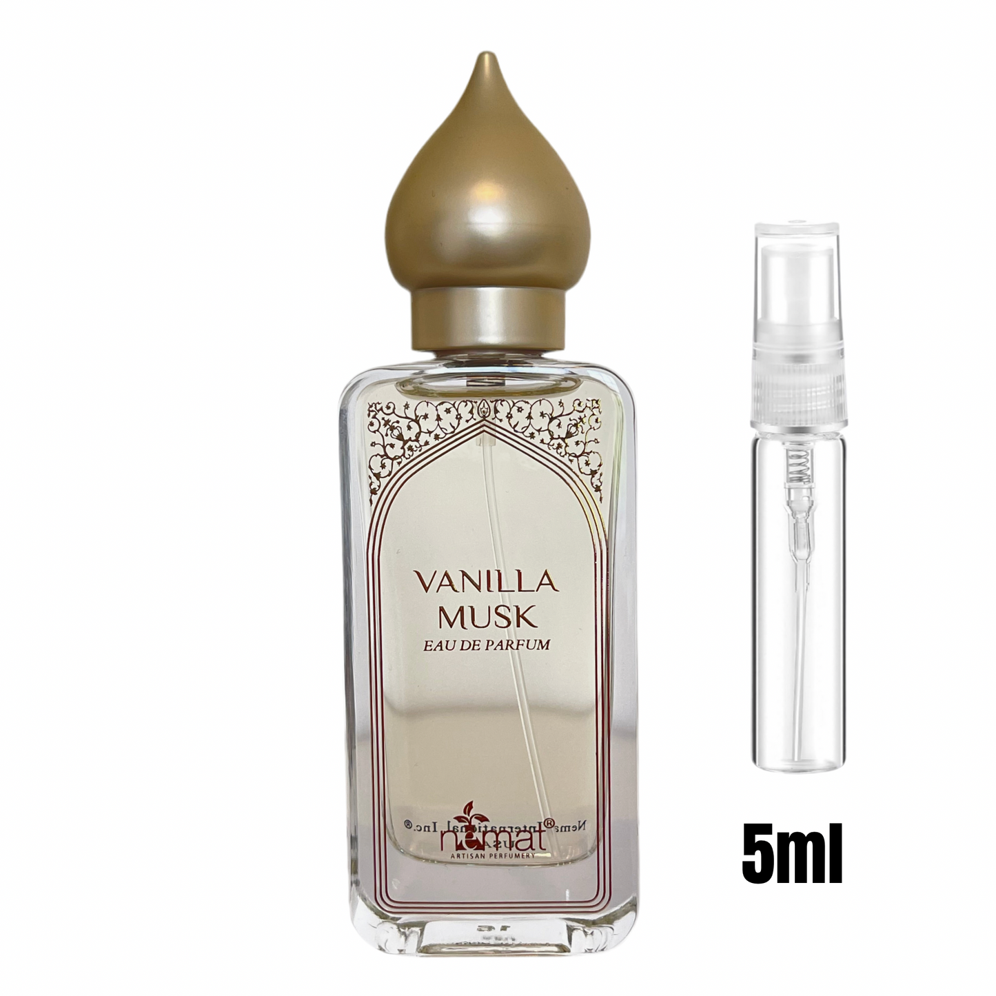 Échantillon 5 ml de Vanilla Musk – Idéal pour découvrir ce parfum iconique.
