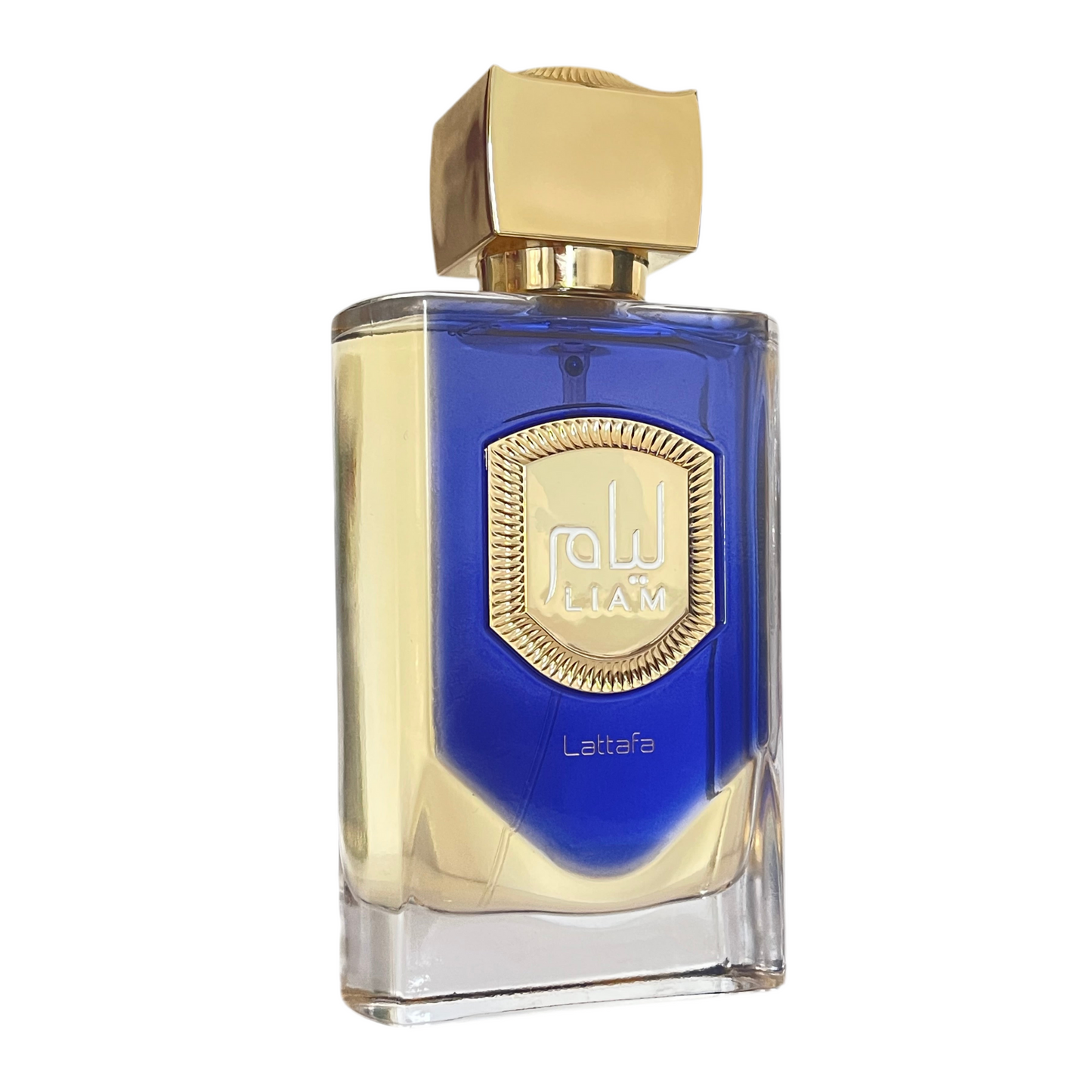 Liam Bleu Shine – Lattafa / Échantillon 5 ml ou 8 ml / Flacon en verre avec spray / Parfum format voyage
