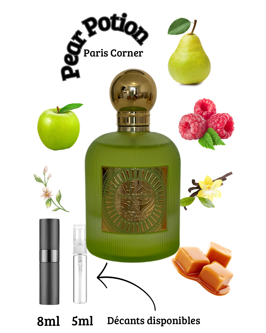 Pear Potion – Emir by Paris Corner Extrait de Parfum (5 ml / 8 ml / 100 ml)