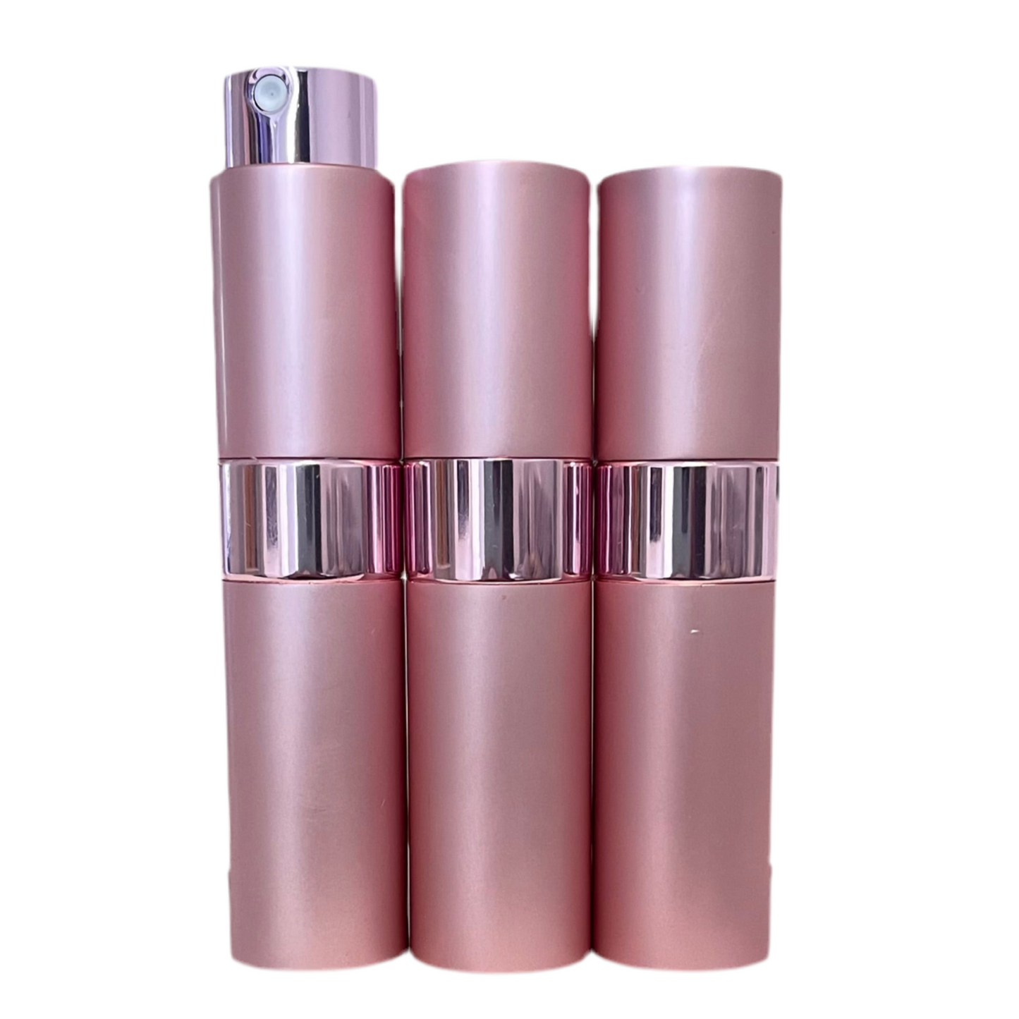 Flacon de parfum vide – 8 ml | Aluminium & verre | Rechargeable | Format voyage