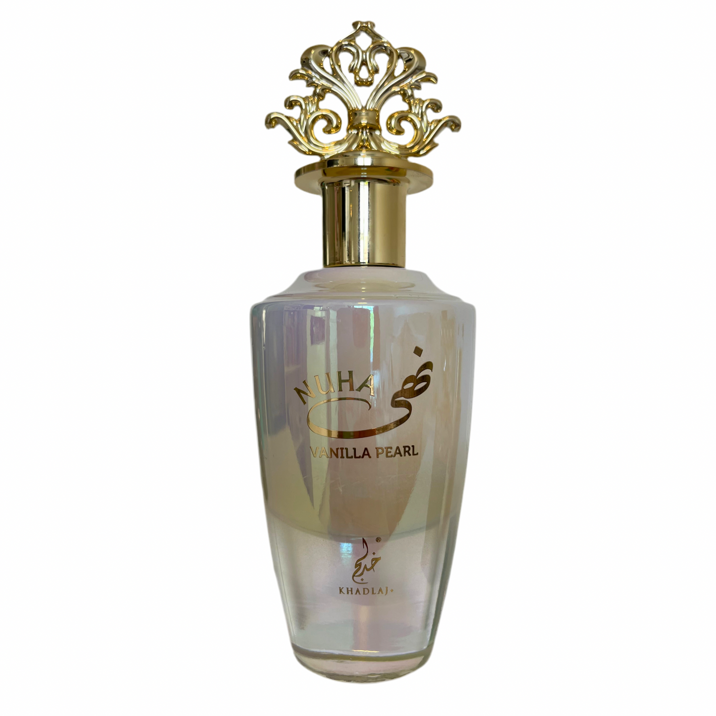 Nuha Vanilla Pearl – Khadlaj / Un voile de vanille douce et lumineuse.