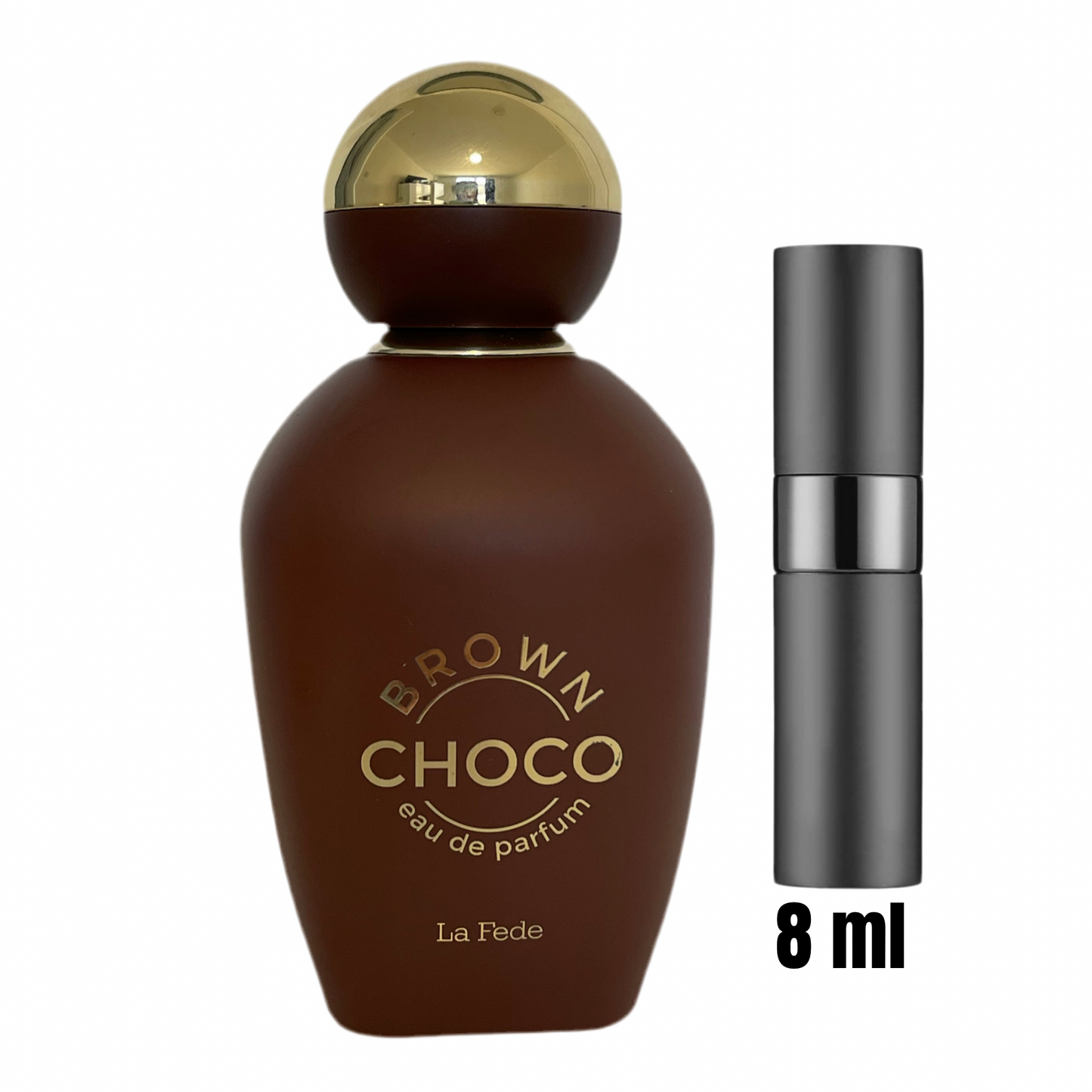 Échantillon 8 ml de Brown Choco – Khadlaj / Idéal pour les fans de chocolat et de parfums sucrés.