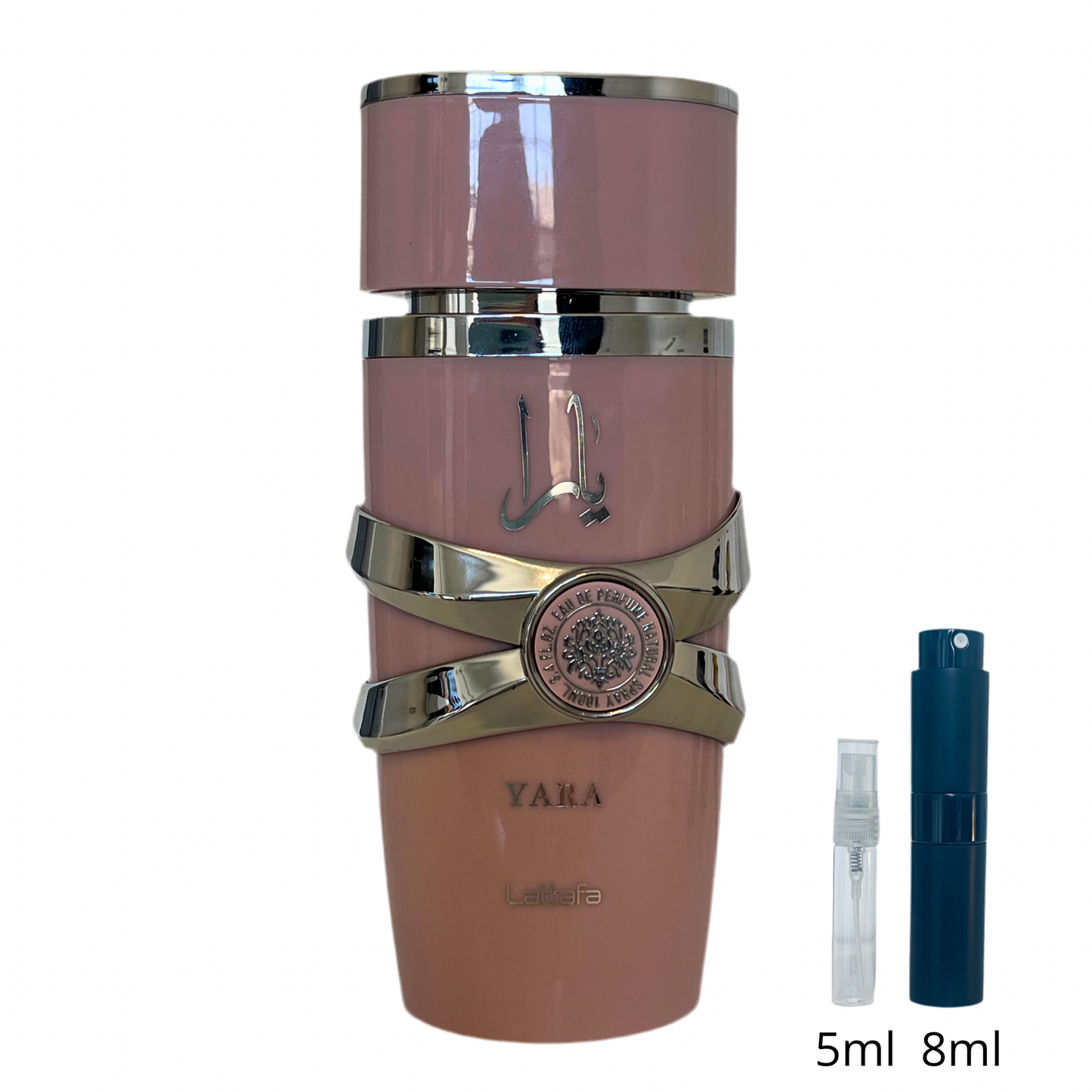 Yara – Lattafa / Échantillon 5 ml ou 8 ml / Flacon en verre avec spray / Parfum format voyage