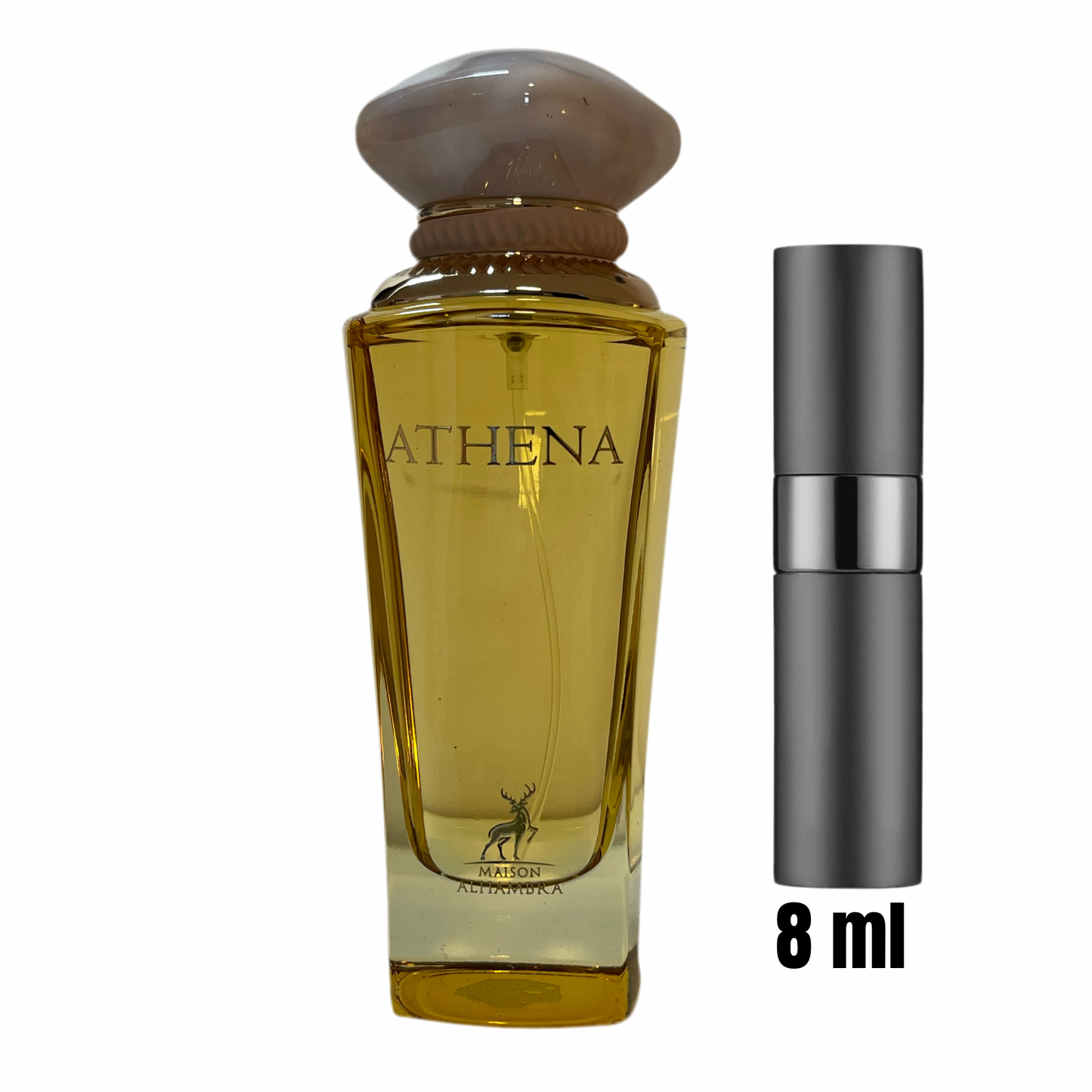 Échantillon 8 ml d’Athena – Maison Alhambra / Élégance féminine en format voyage.