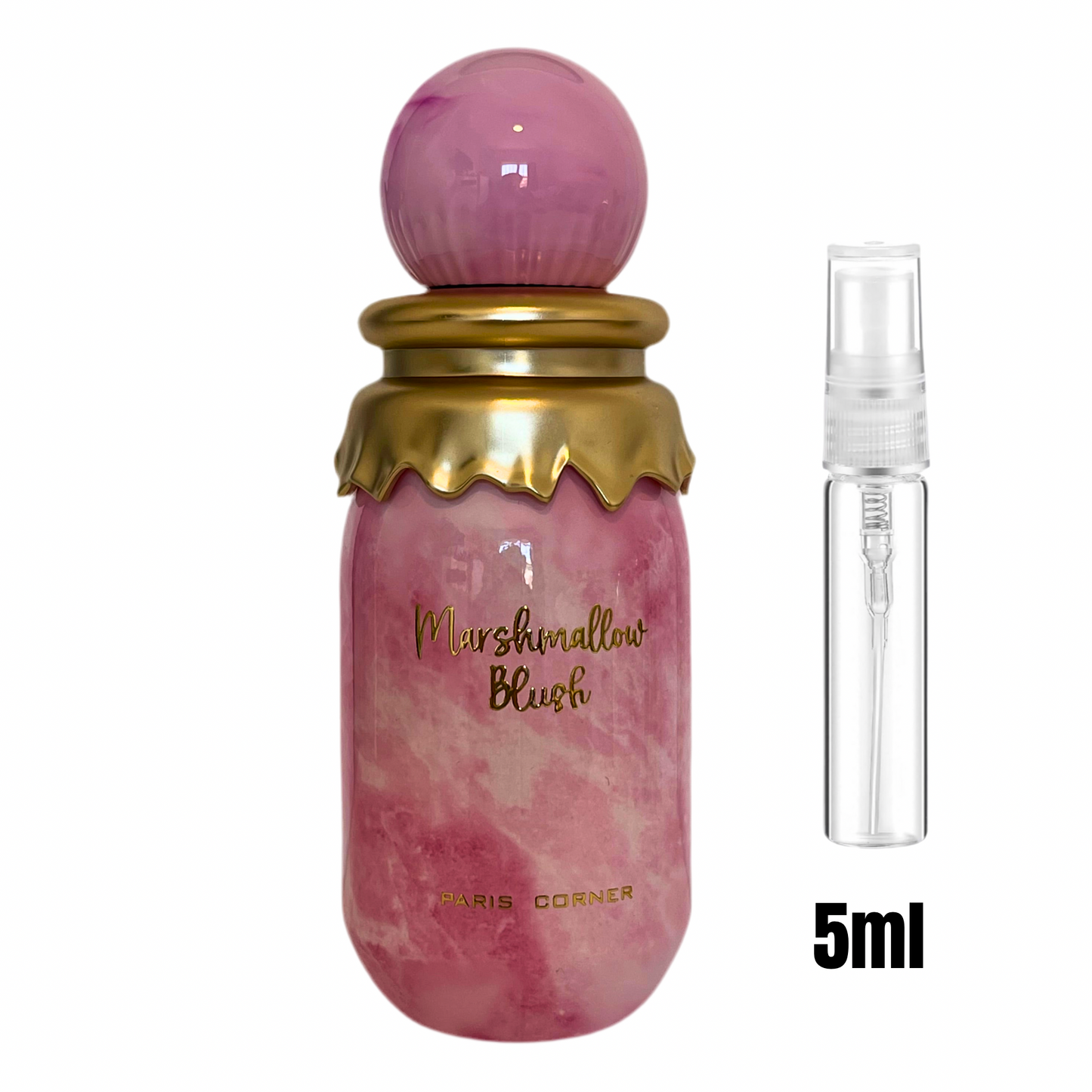 Échantillon 5 ml de Marshmallow Blush / Un petit format pour une grande tendresse olfactive.