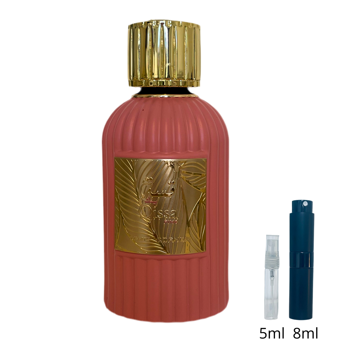 Qissa Pink – Paris Corner / Échantillon 5 ml ou 8 ml / Flacon en verre avec spray / Parfum format voyage
