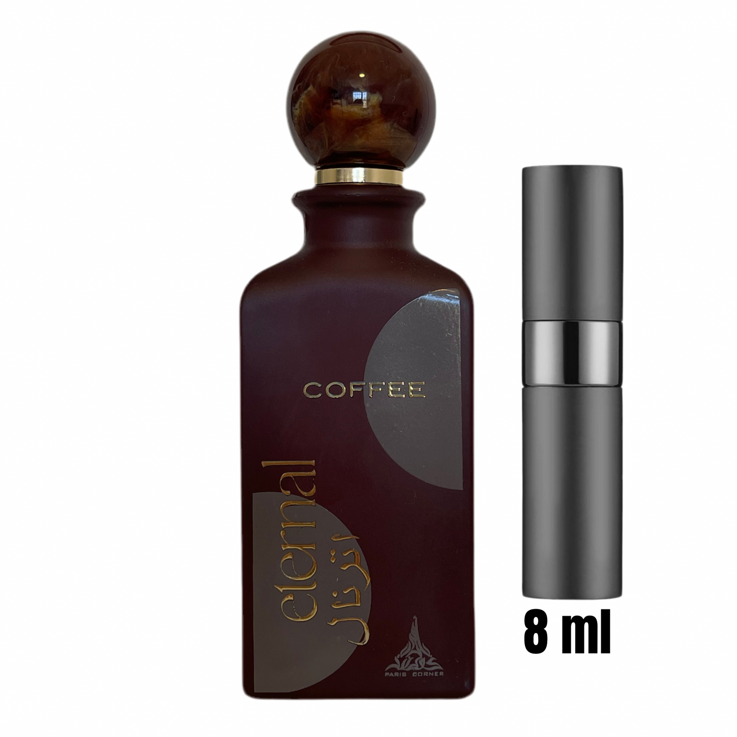Échantillon 8 ml de Eternal Coffee / Gourmandise caféinée à découvrir en petit format.
