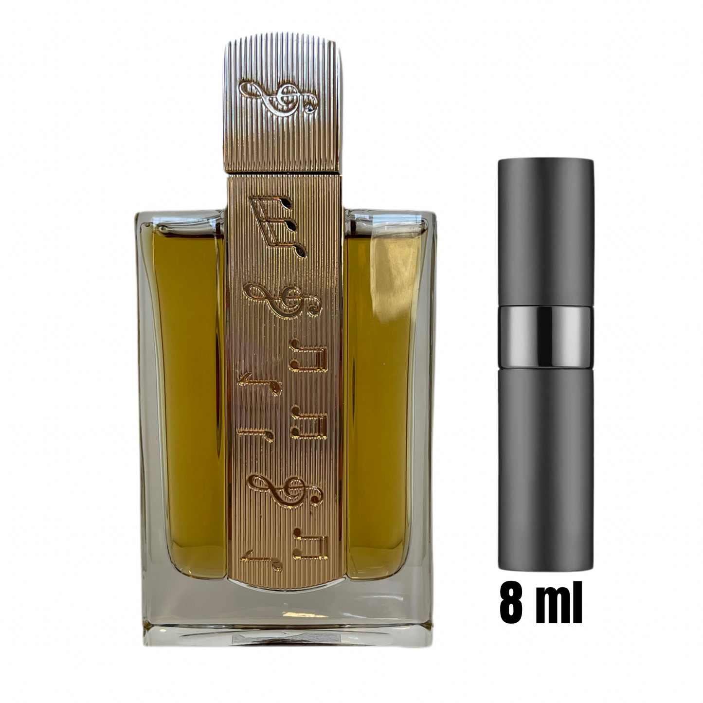 Échantillon 5 ml d’Angham – Lattafa / Parfum floral et ambré, format découverte.