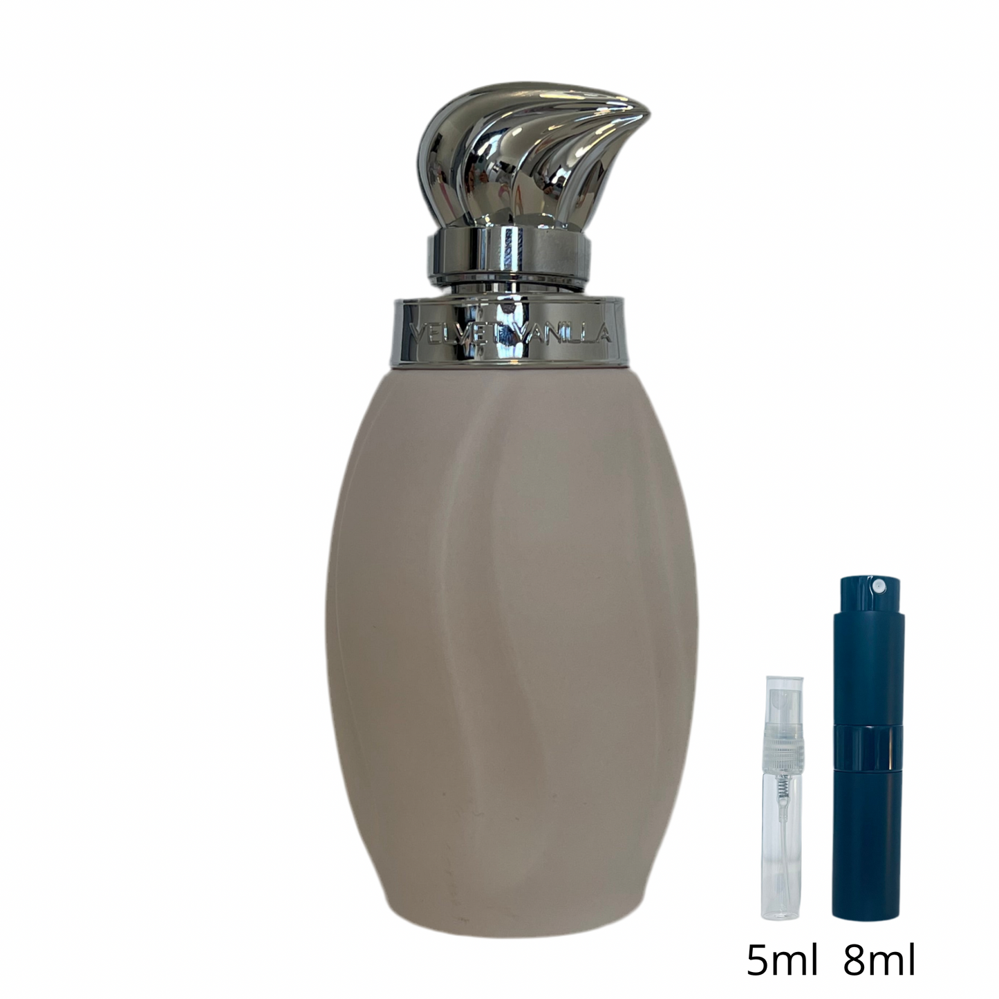Velvet Vanilla – Al Rehab / Échantillon 5 ml ou 8 ml / Flacon en verre avec spray / Parfum format voyage