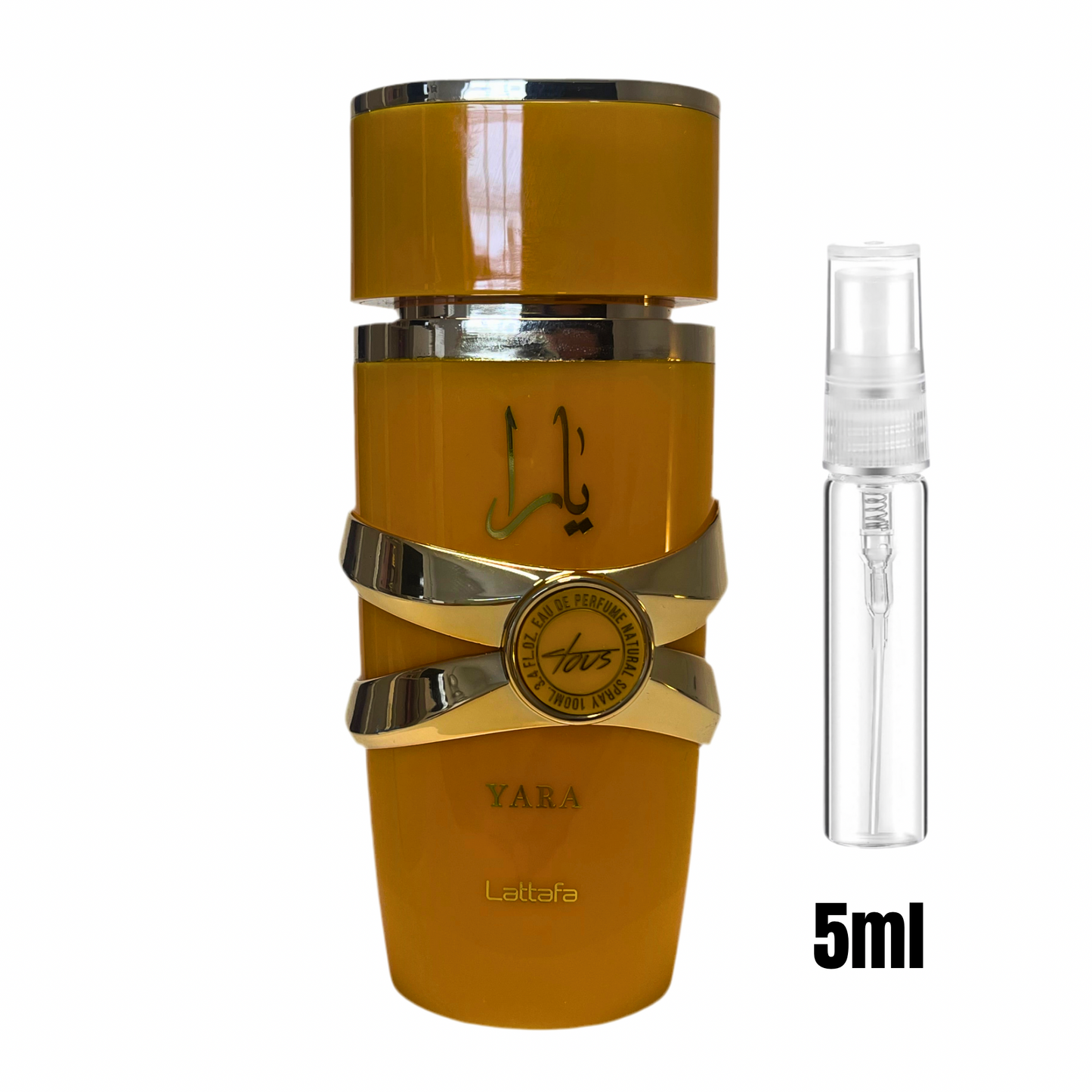 Échantillon 5 ml de Yara Tous / Une senteur exotique et gourmande à découvrir.
