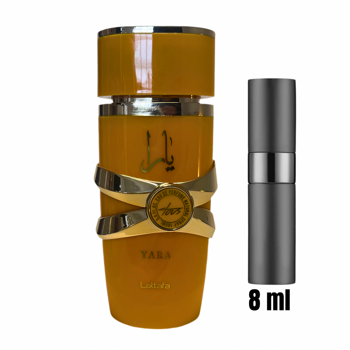 Échantillon 8 ml de Yara Tous / Parfum fruité, parfait à glisser dans votre sac.