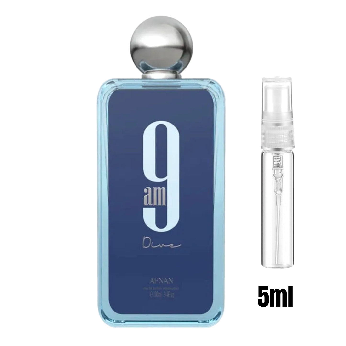 9am Dive – Afnan pour homme / Échantillon de parfum 5 ml ou 8 ml