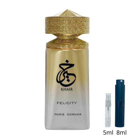 Khair Felicity – Paris Corner / Échantillon de parfum 5 ml ou 8 ml