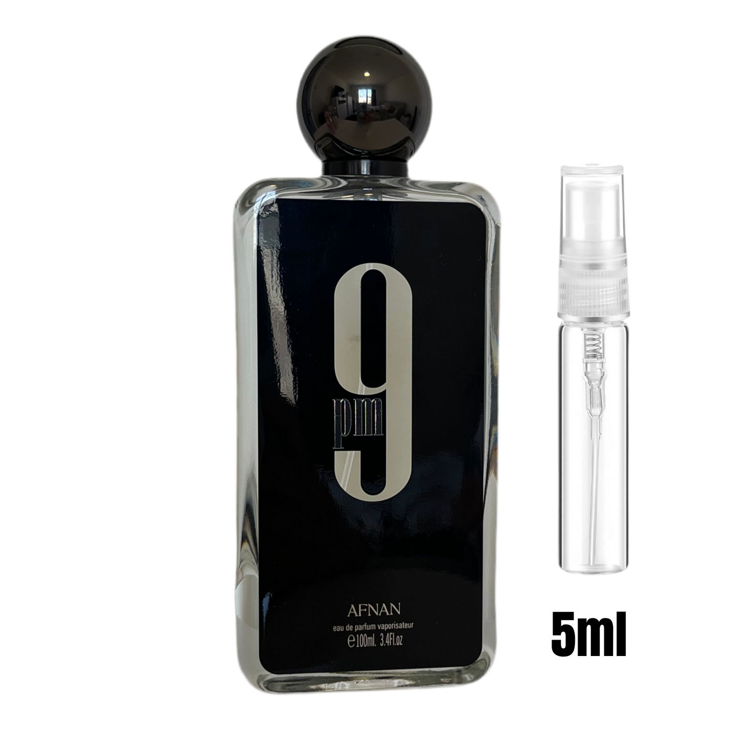 Échantillon 5 ml de 9PM – Afnan pour homme / Format pratique et raffiné.