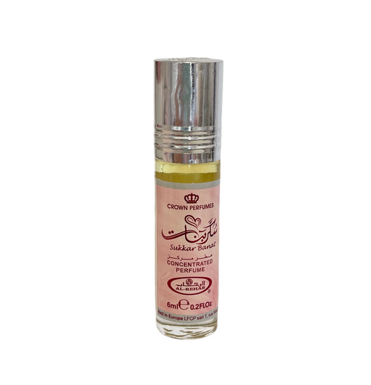 Sukkar Banat – Al-Rehab
Huile de Parfum Concentrée (6 ml)