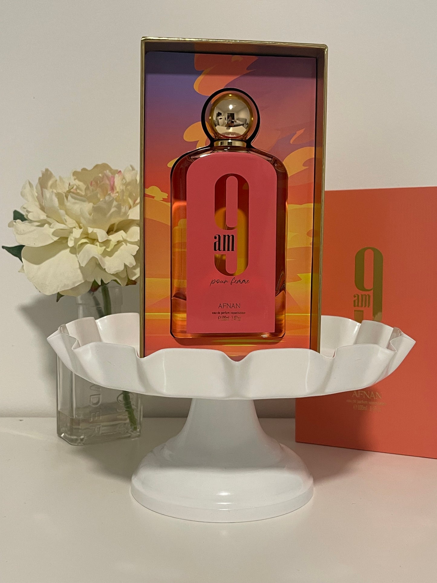 9AM pour Femme – Afnan  Eau de Parfum (5 ml / 8 ml / 100 ml)