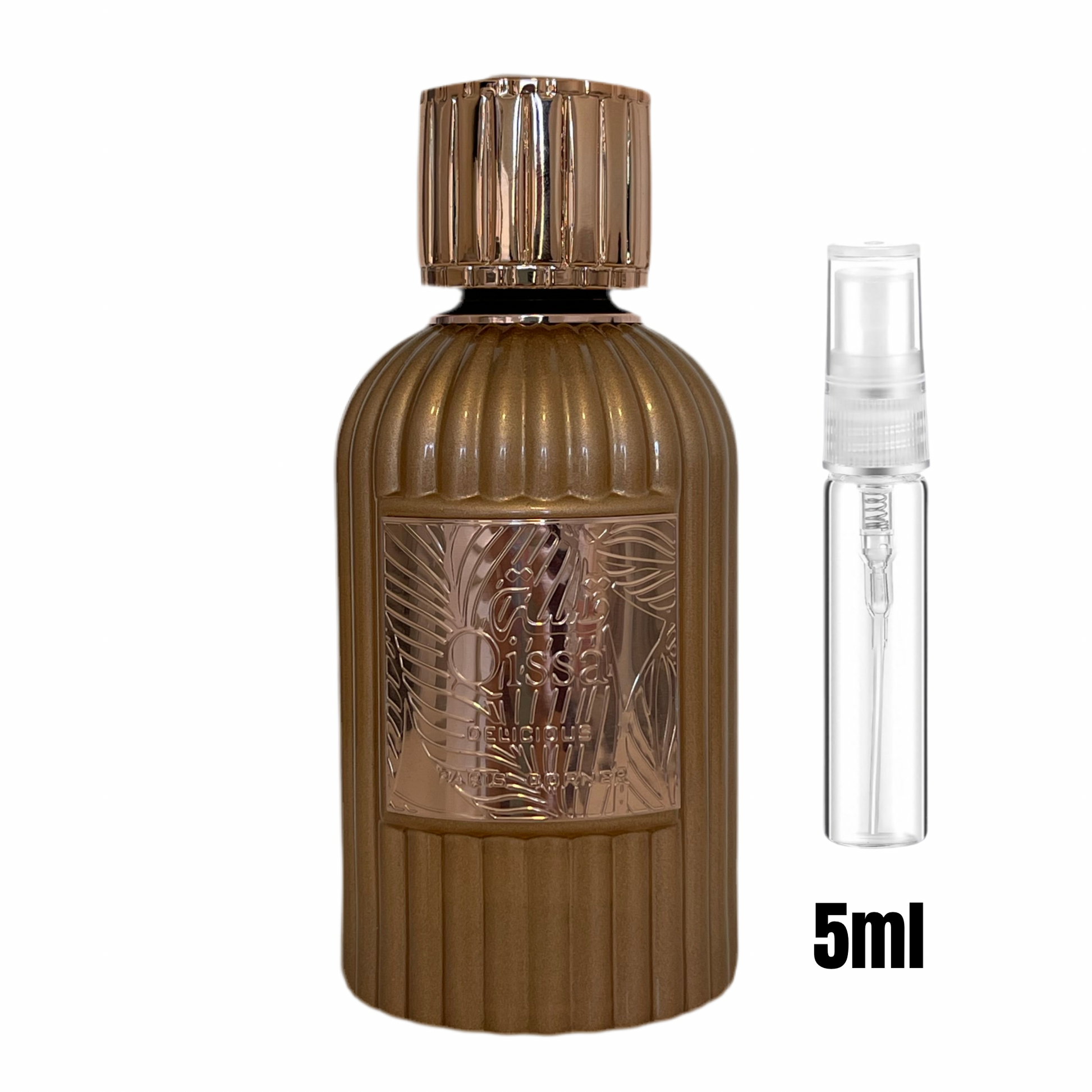 Échantillon 5 ml de Qissa Delicious / Délicieuse douceur à emporter partout.