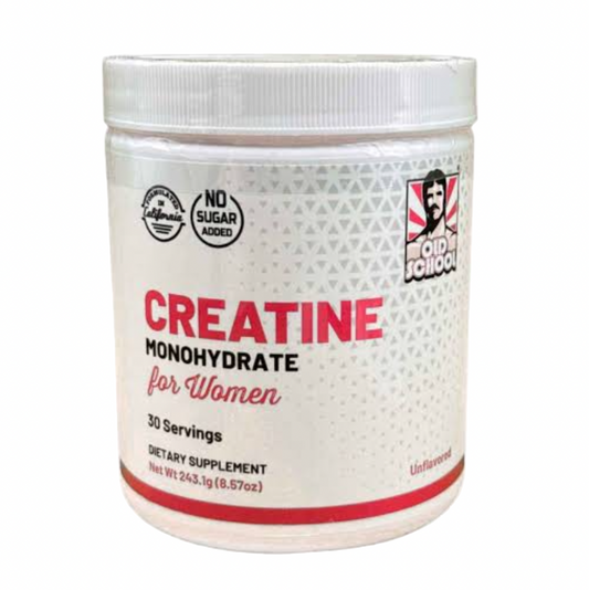 Creatina En Polvo Suplemento Old School