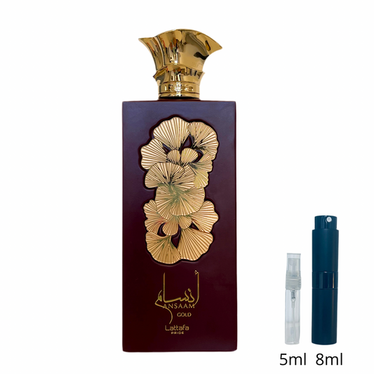 Ansaam Gold – Lattafa Pride : une essence dorée et florale, tout en élégance.