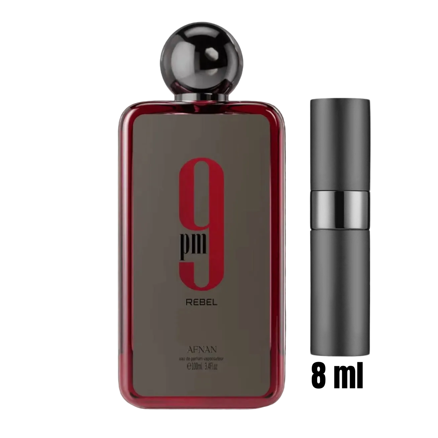9pm Rebel – Afnan pour homme / Échantillon de parfum 5 ml ou 8 ml