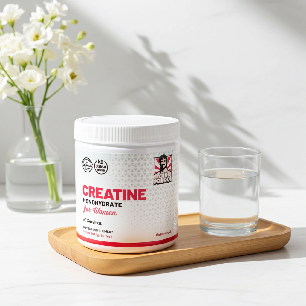 Creatina En Polvo Suplemento Old School