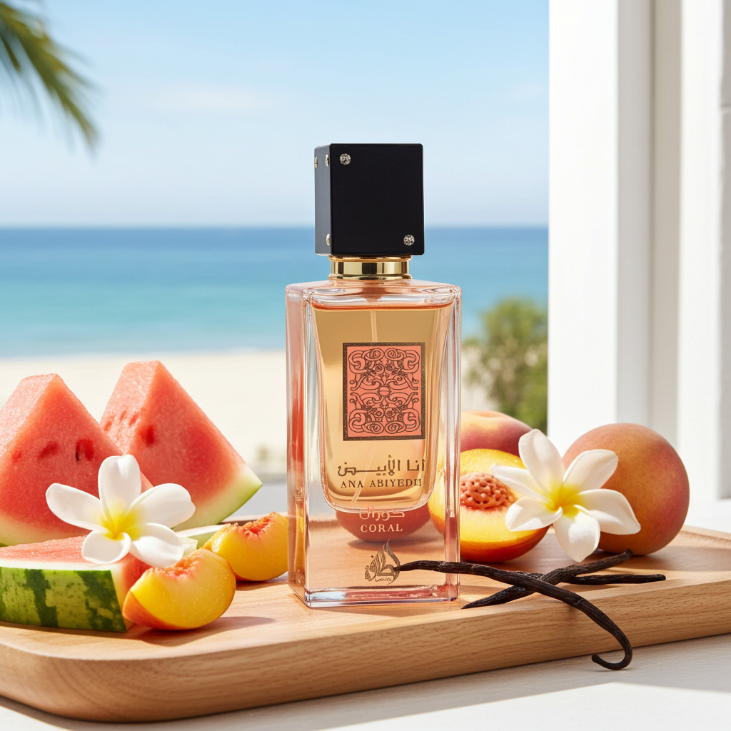 Ana Abiyed Coral – Lattafa/  Échantillon de parfum 5ml ou 8ml